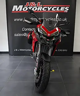 Used 2024 Ducati Multistrada V2 S Touring Red - Interior and Exterior details 4