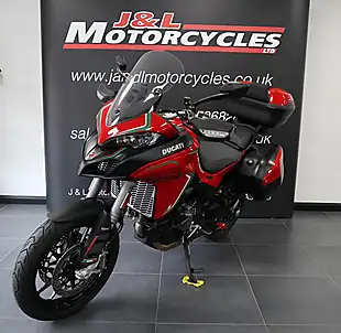 Used 2024 Ducati Multistrada V2 S Touring Red - Interior and Exterior details 5
