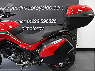 Used 2024 Ducati Multistrada V2 S Touring Red - Interior and Exterior details 7