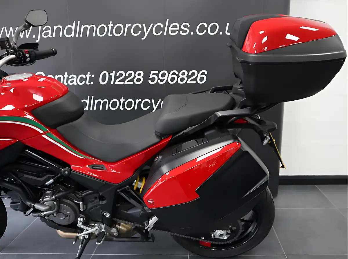 Used 2024 Ducati Multistrada V2 S Touring Red - Interior and Exterior details 7