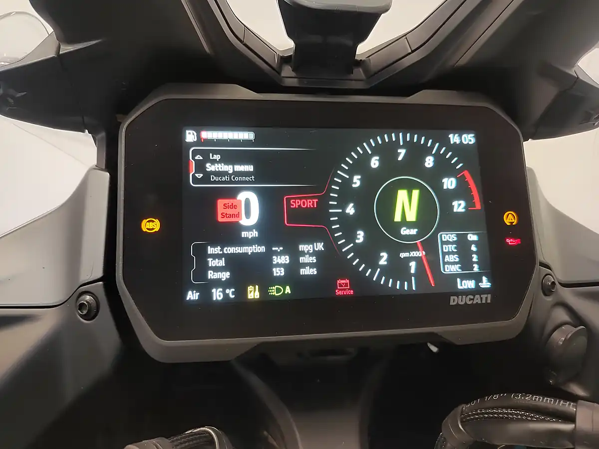 Used 2024 Ducati Multistrada V4 S Full Spec Grey - Interior and Exterior details 4