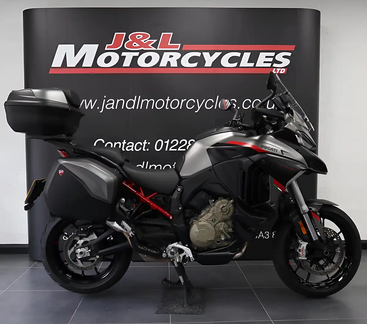 Used 2024 Ducati Multistrada V4 S Grand Tour Grey - Interior and Exterior details 2