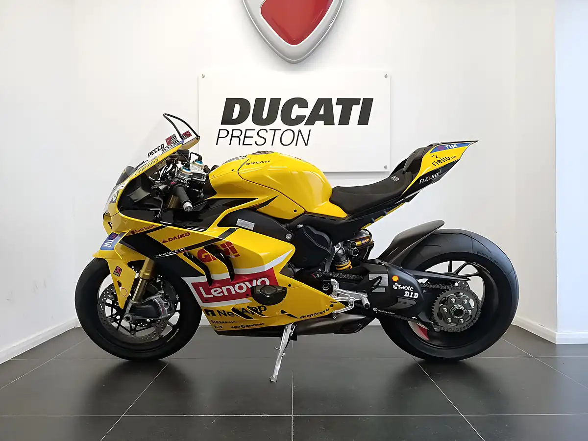 Used 2024 Ducati Panigale V4 Bagnaia 2023 World Champion Replica Giallo Ducati - Interior and Exterior details 2