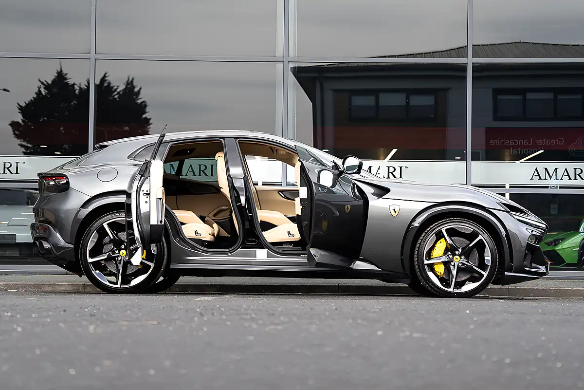 Used 2024 Ferrari Purosangue S-a Grigio Silverstone - Interior and Exterior details 10