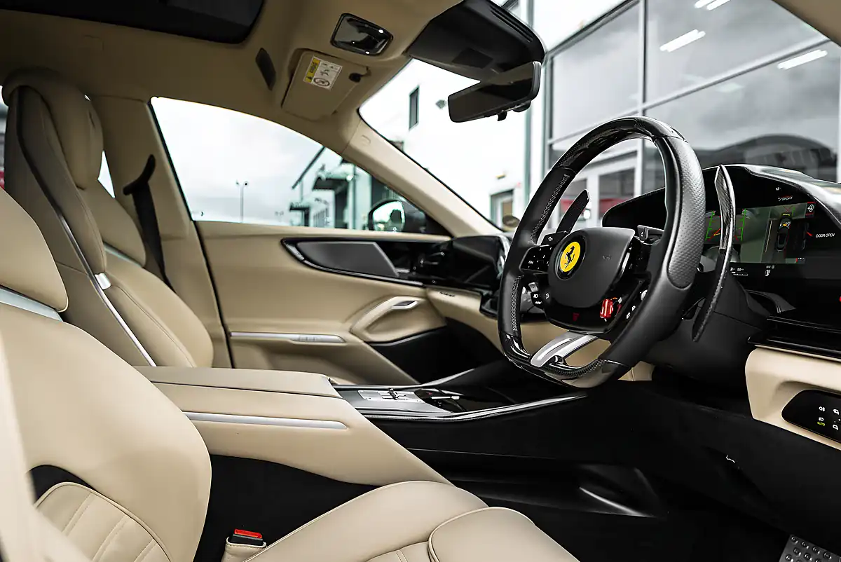 Used 2024 Ferrari Purosangue S-a Grigio Silverstone - Interior and Exterior details 13