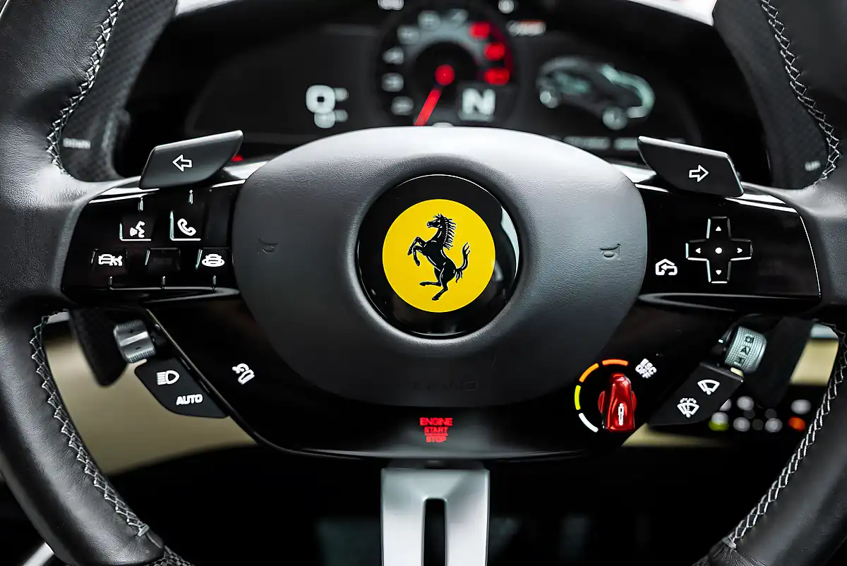 Used 2024 Ferrari Purosangue S-a Grigio Silverstone - Interior and Exterior details 15