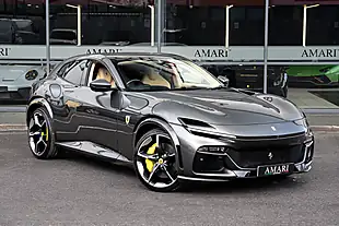 Used 2024 Ferrari Purosangue S-a Grigio Silverstone - Interior and Exterior details 17