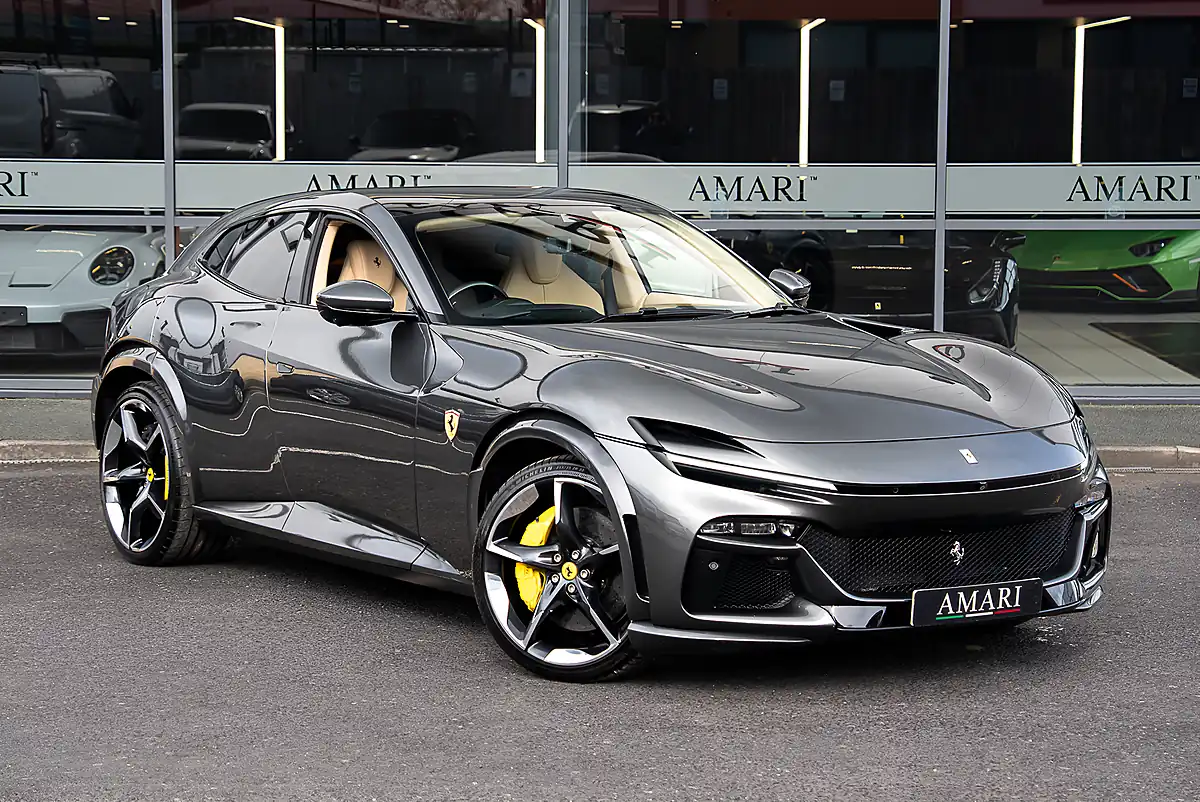 Used 2024 Ferrari Purosangue S-a Grigio Silverstone - Interior and Exterior details 17