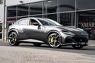 Used 2024 Ferrari Purosangue S-a Grigio Silverstone - Interior and Exterior details 18