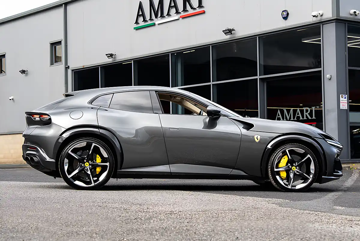 Used 2024 Ferrari Purosangue S-a Grigio Silverstone - Interior and Exterior details 19