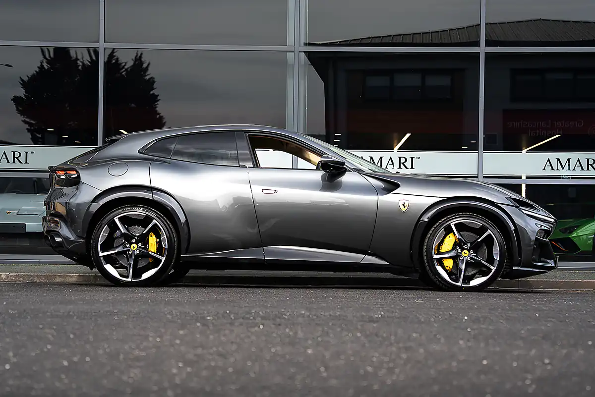 Used 2024 Ferrari Purosangue S-a Grigio Silverstone - Interior and Exterior details 2
