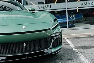 Used 2024 Ferrari Purosangue Verde Dora - Interior and Exterior details 10