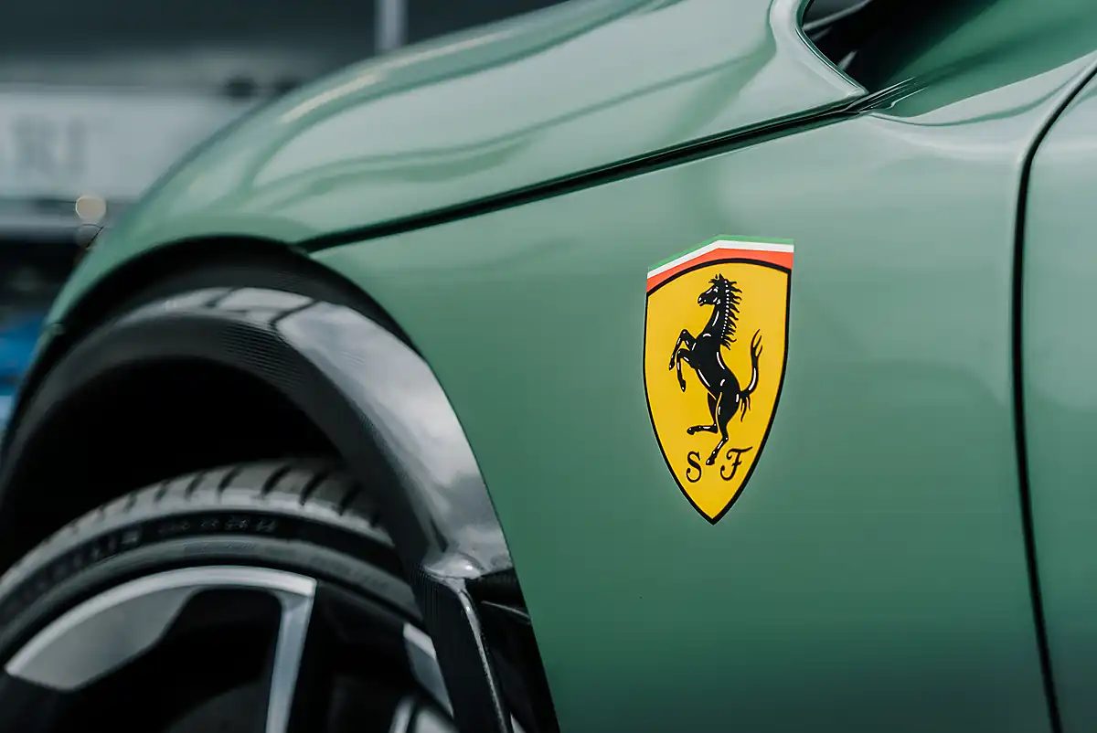 Used 2024 Ferrari Purosangue Verde Dora - Interior and Exterior details 13