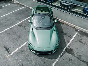 Used 2024 Ferrari Purosangue Verde Dora - Interior and Exterior details 15