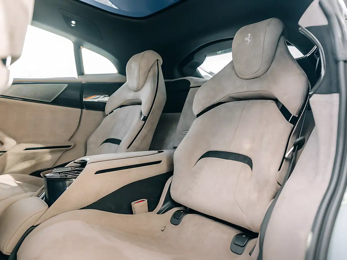 Used 2024 Ferrari Purosangue Verde Dora - Interior and Exterior details 19