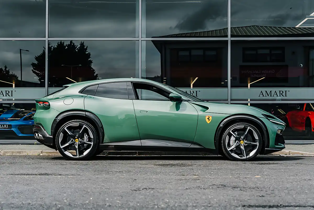 Used 2024 Ferrari Purosangue Verde Dora - Interior and Exterior details 2