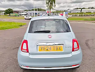 Used 2024 Fiat 500 Dew Green Metallic - Interior and Exterior details 11