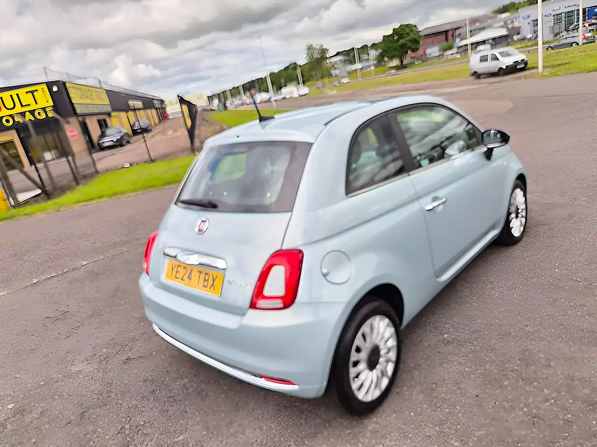 Used 2024 Fiat 500 Dew Green Metallic - Interior and Exterior details 13