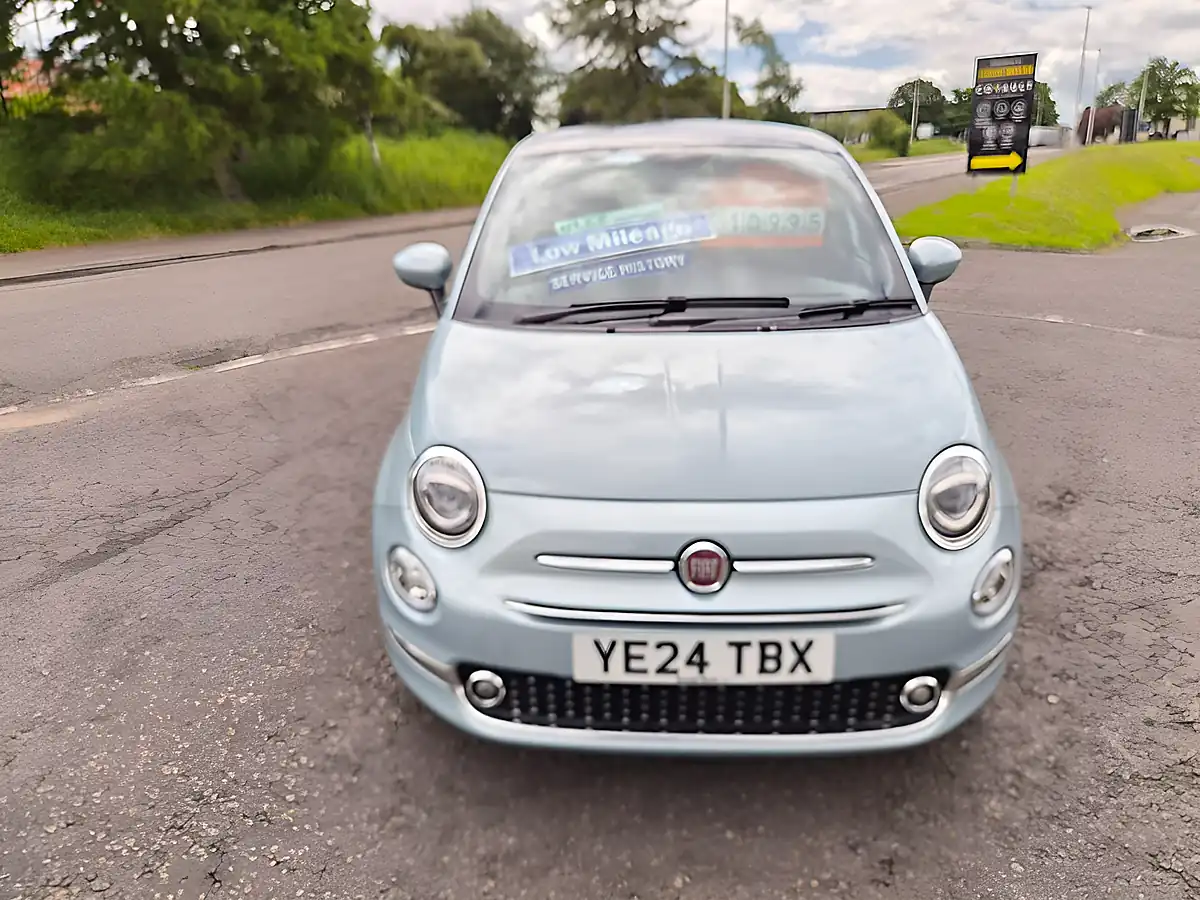 Used 2024 Fiat 500 Dew Green Metallic - Interior and Exterior details 5