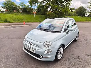 Used 2024 Fiat 500 Dew Green Metallic - Interior and Exterior details 6