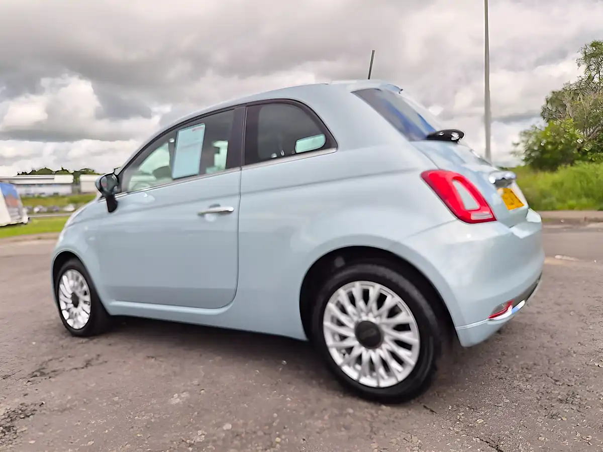 Used 2024 Fiat 500 Dew Green Metallic - Interior and Exterior details 9