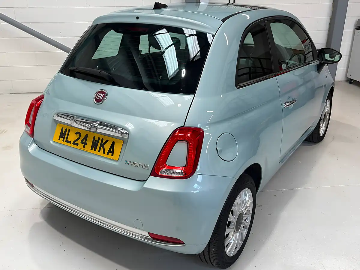 Used 2024 Fiat 500 Hatchback 3dr Dew Green - Interior and Exterior details 3