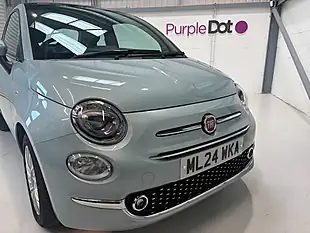 Used 2024 Fiat 500 Hatchback 3dr Dew Green - Interior and Exterior details 4