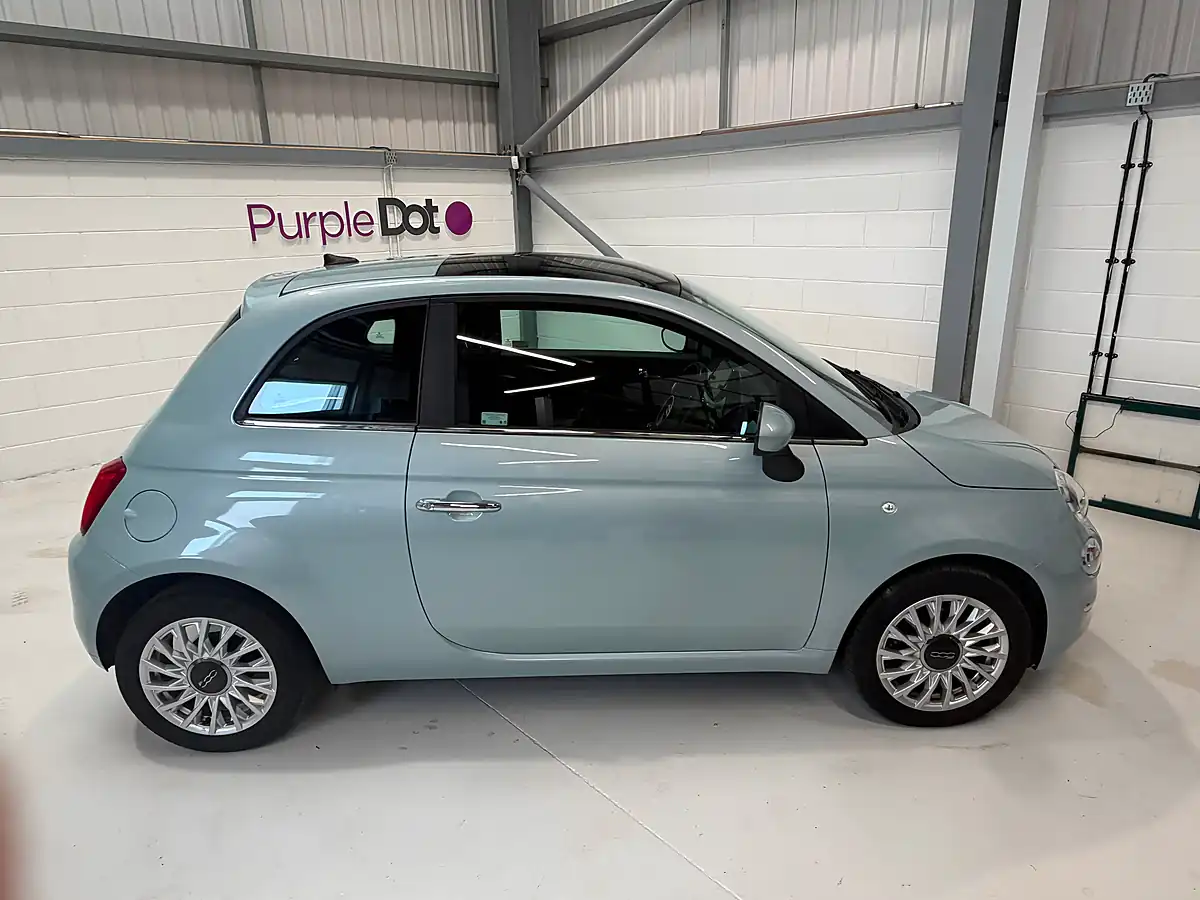 Used 2024 Fiat 500 Hatchback 3dr Dew Green - Interior and Exterior details 5