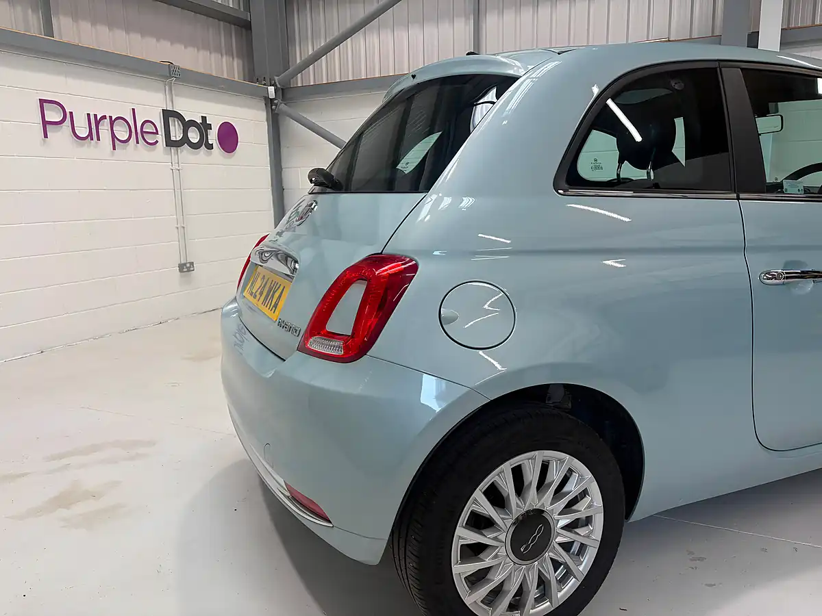 Used 2024 Fiat 500 Hatchback 3dr Dew Green - Interior and Exterior details 6