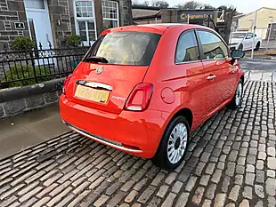 Used 2024 Fiat 500 Hatchback Orange - Interior and Exterior details 10
