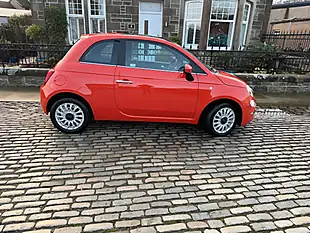 Used 2024 Fiat 500 Hatchback Orange - Interior and Exterior details 11