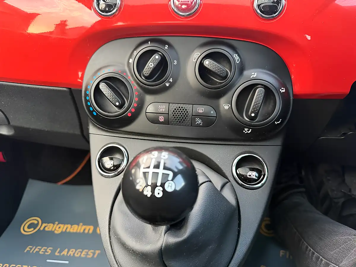 Used 2024 Fiat 500 Hatchback Orange - Interior and Exterior details 16