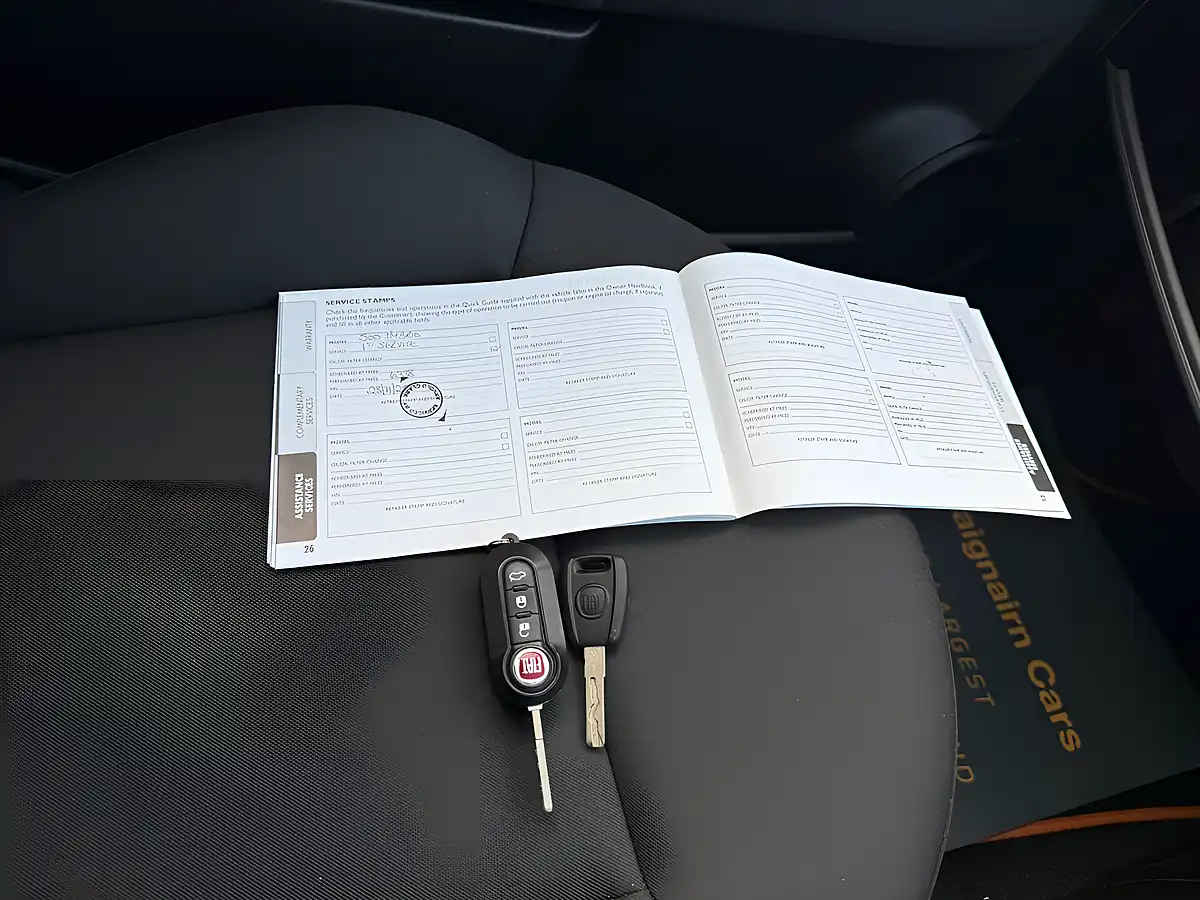 Used 2024 Fiat 500 Hatchback Orange - Interior and Exterior details 17