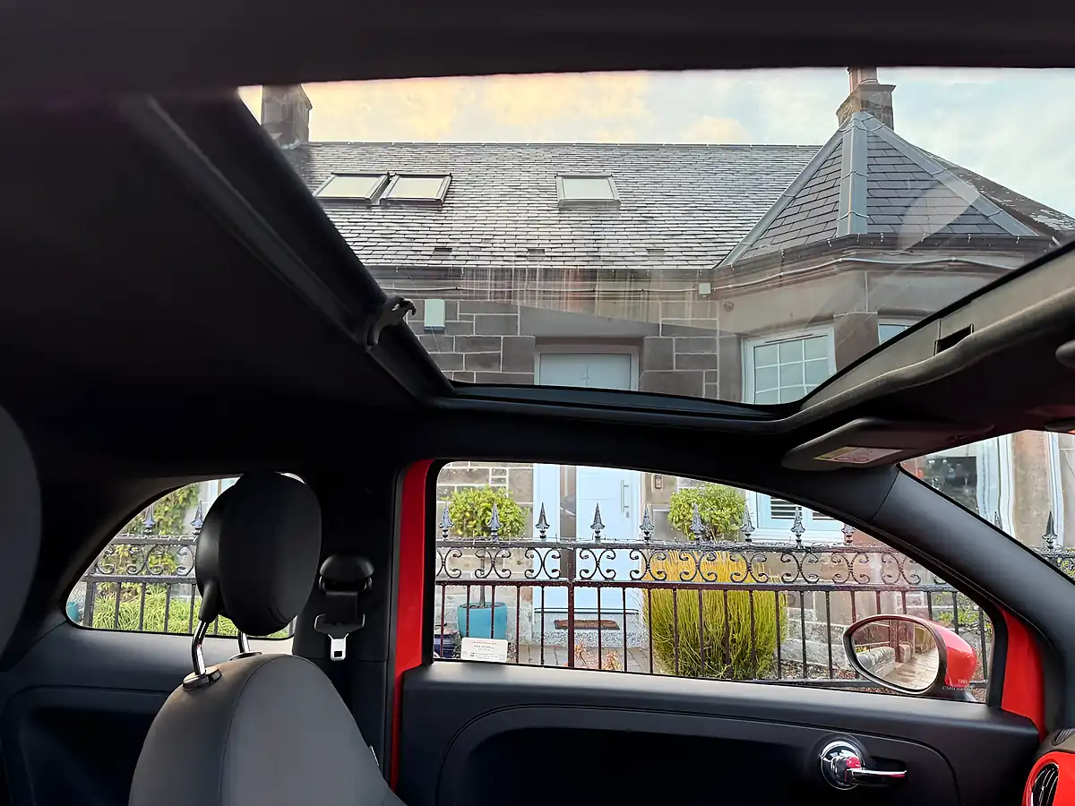 Used 2024 Fiat 500 Hatchback Orange - Interior and Exterior details 19