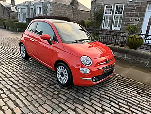 Used 2024 Fiat 500 Hatchback Orange - Interior and Exterior details 5