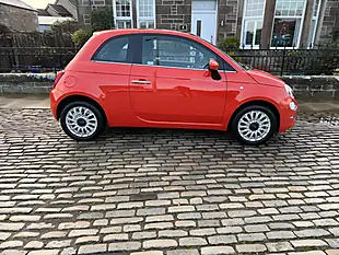 Used 2024 Fiat 500 Hatchback Orange - Interior and Exterior details 9