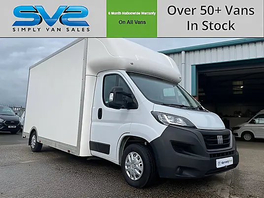 2024 Fiat Ducato Low Loader Luton 140BHP
