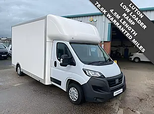 Used 2024 Fiat Ducato Low Loader Luton White - Interior and Exterior details 2