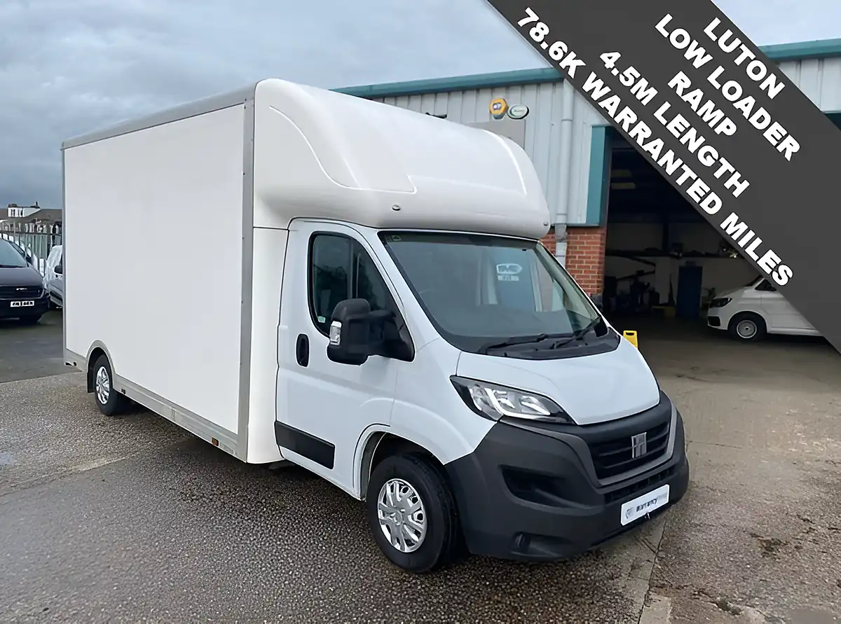 Used 2024 Fiat Ducato Low Loader Luton White - Interior and Exterior details 2