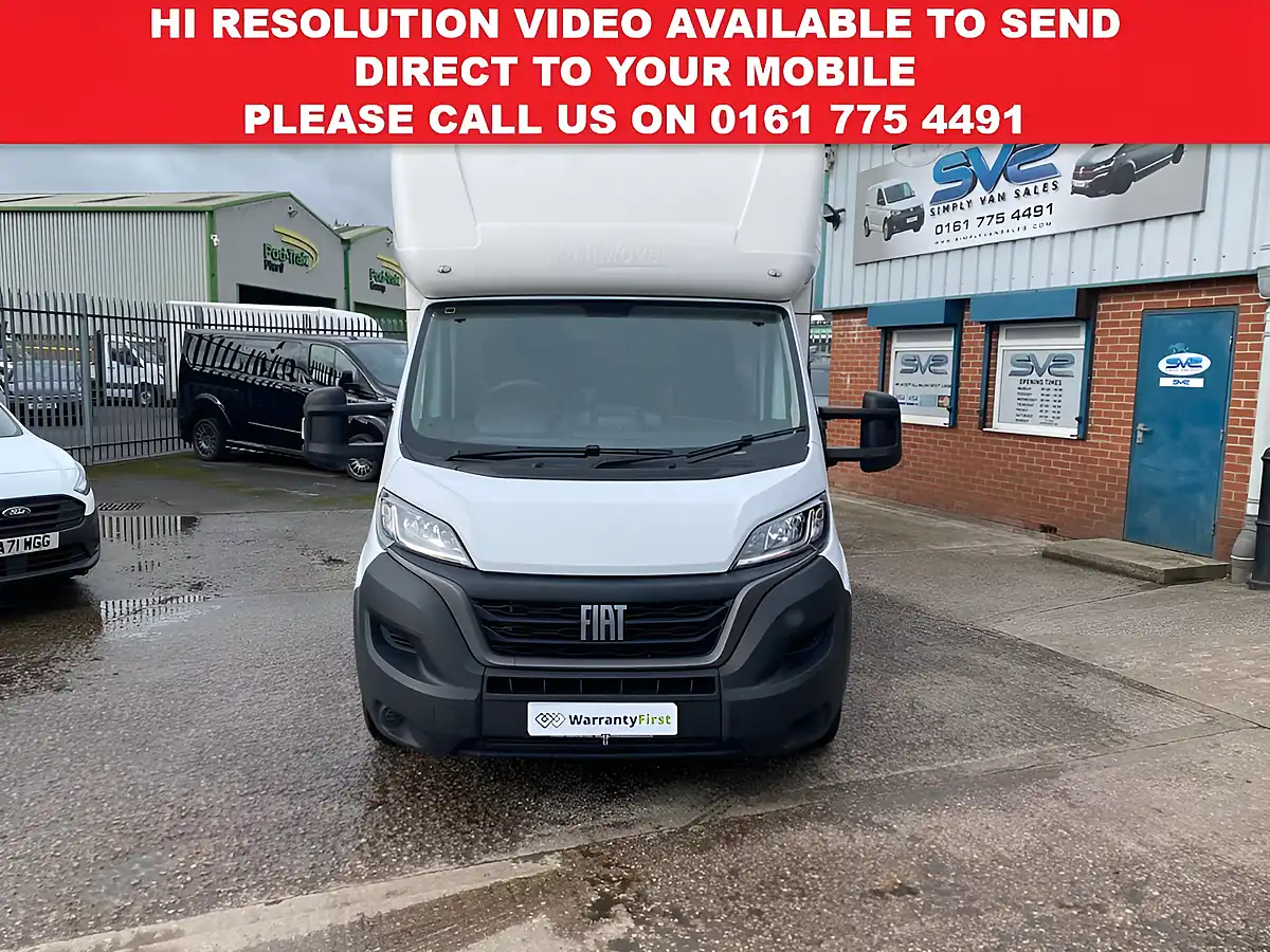 Used 2024 Fiat Ducato Low Loader Luton White - Interior and Exterior details 3