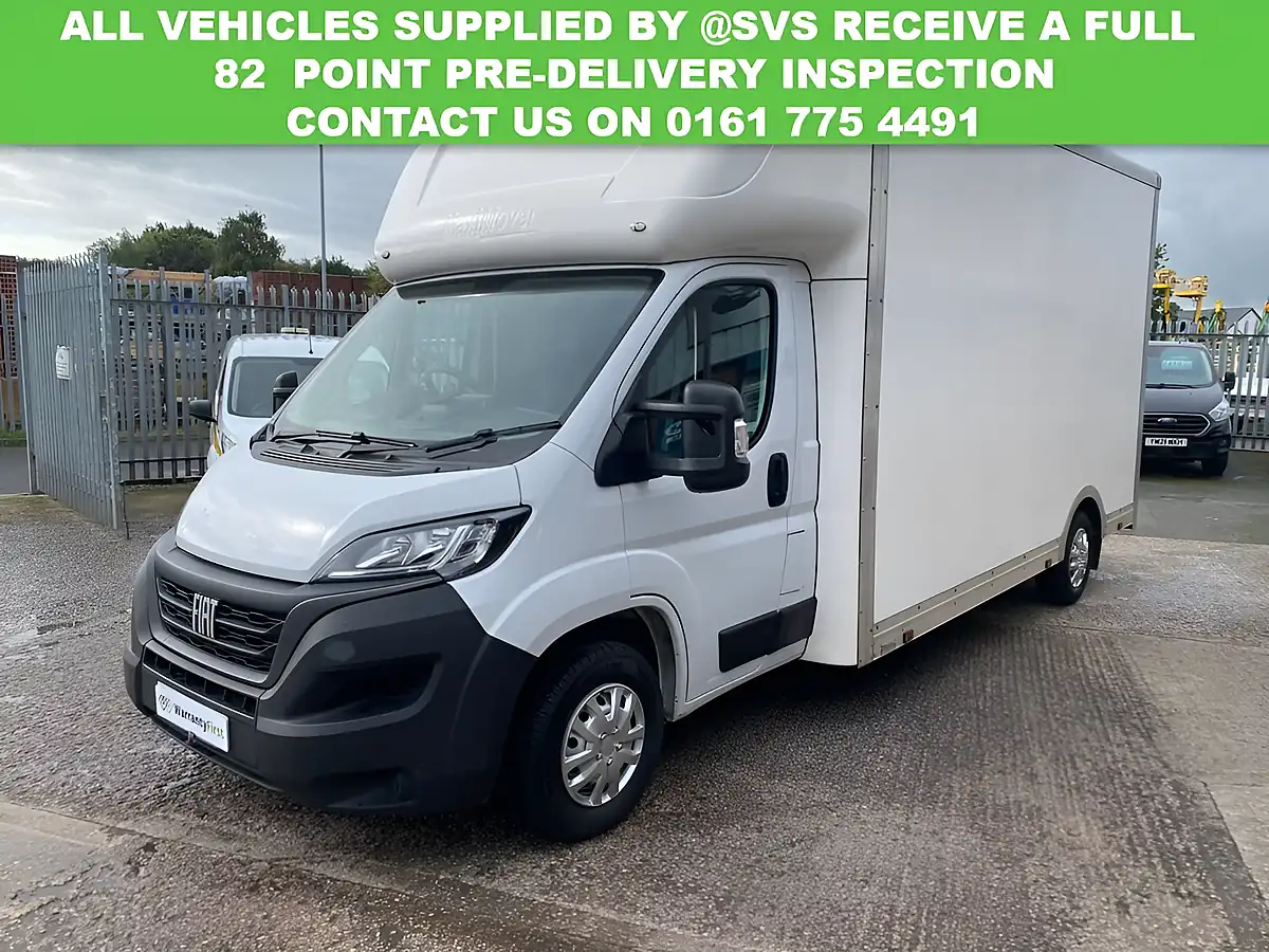 Used 2024 Fiat Ducato Low Loader Luton White - Interior and Exterior details 4