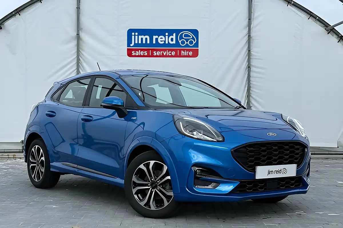 Used 2024 Ford Puma ST-Line Blue - Front View
