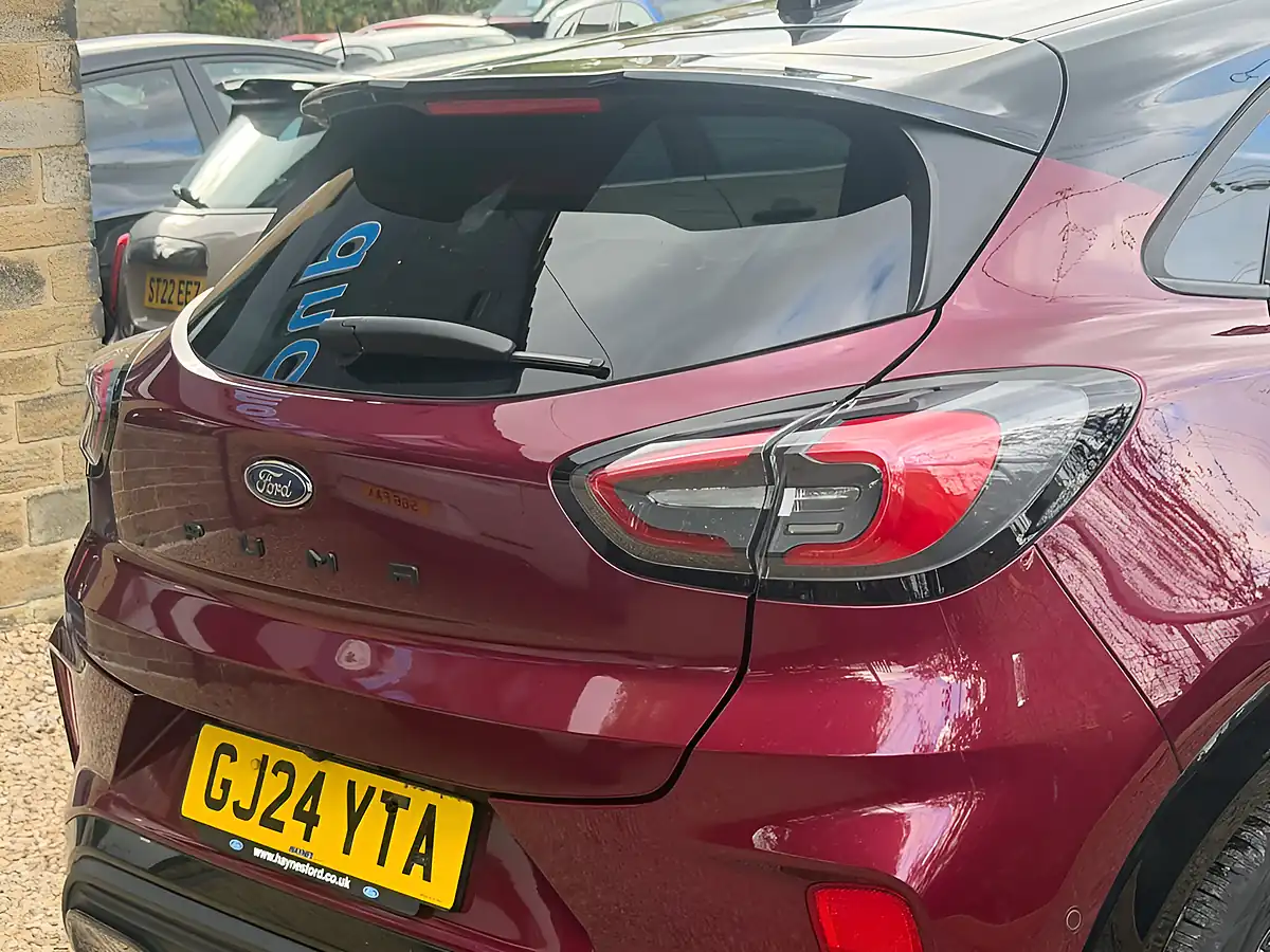 Used 2024 Ford Puma Vivid Ruby Edition Red - Interior and Exterior details 11