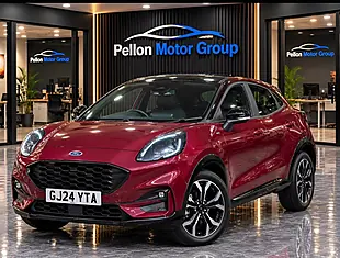 Used 2024 Ford Puma Vivid Ruby Edition Red - Interior and Exterior details 2