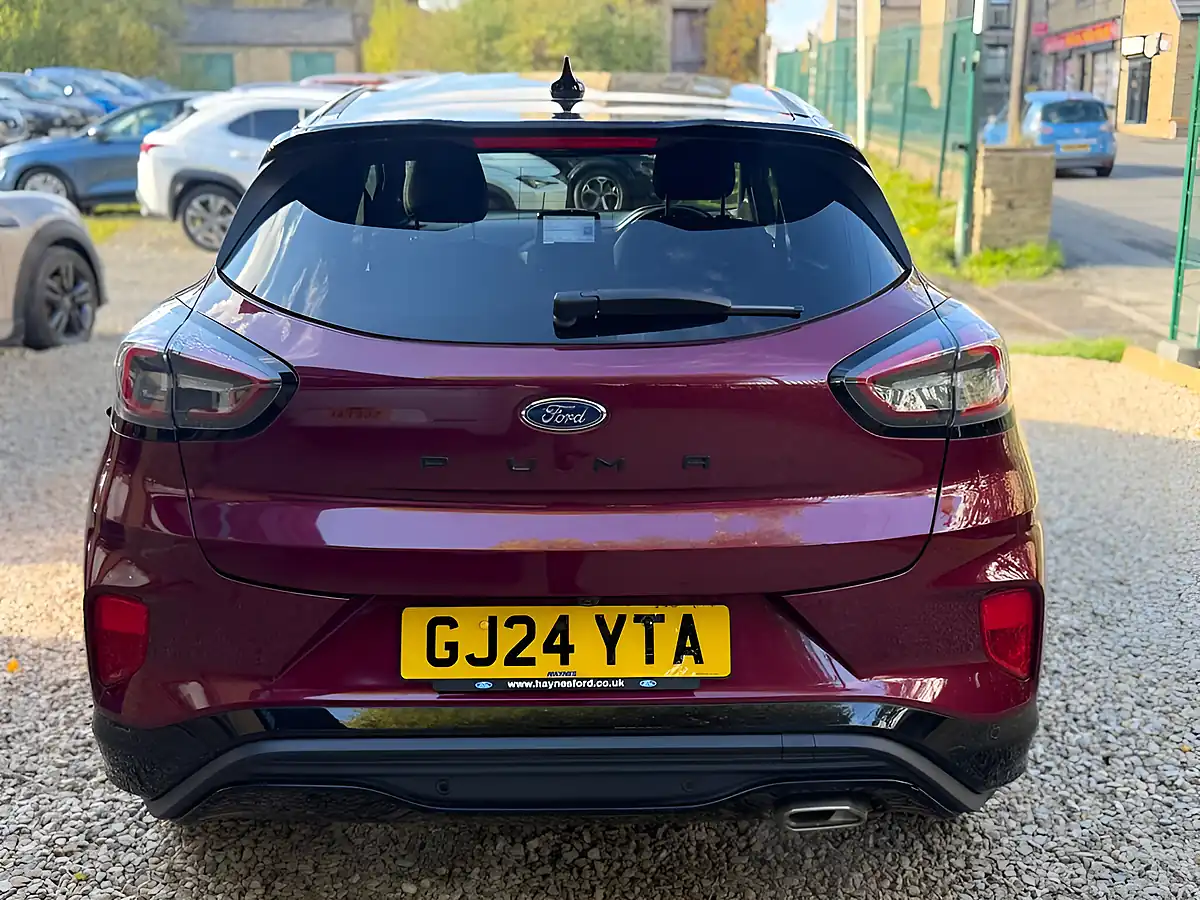 Used 2024 Ford Puma Vivid Ruby Edition Red - Interior and Exterior details 7