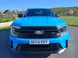 Used 2024 Ford Ranger Ms-Rt Blue - Interior and Exterior details 2