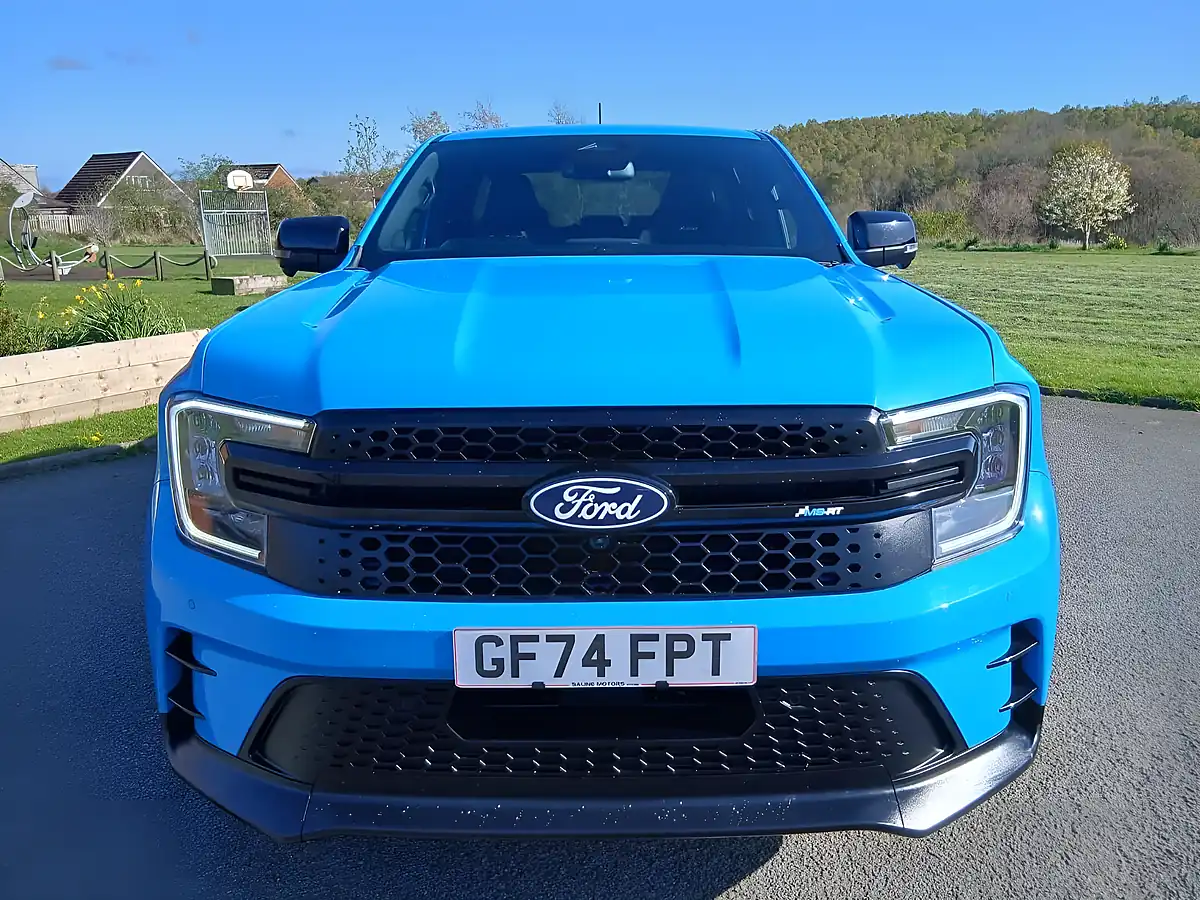 Used 2024 Ford Ranger Ms-Rt Blue - Interior and Exterior details 2