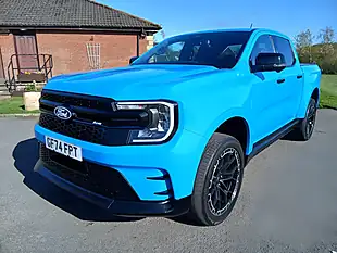 Used 2024 Ford Ranger Ms-Rt Blue - Interior and Exterior details 4