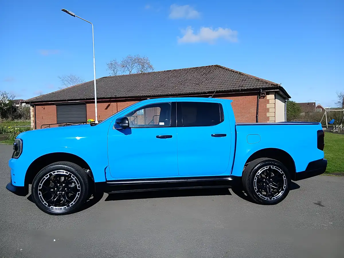 Used 2024 Ford Ranger Ms-Rt Blue - Interior and Exterior details 5