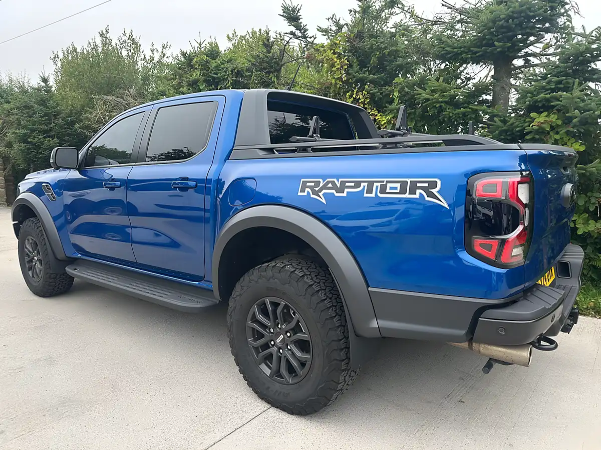 Used 2024 Ford Ranger Raptor Blue - Interior and Exterior details 4